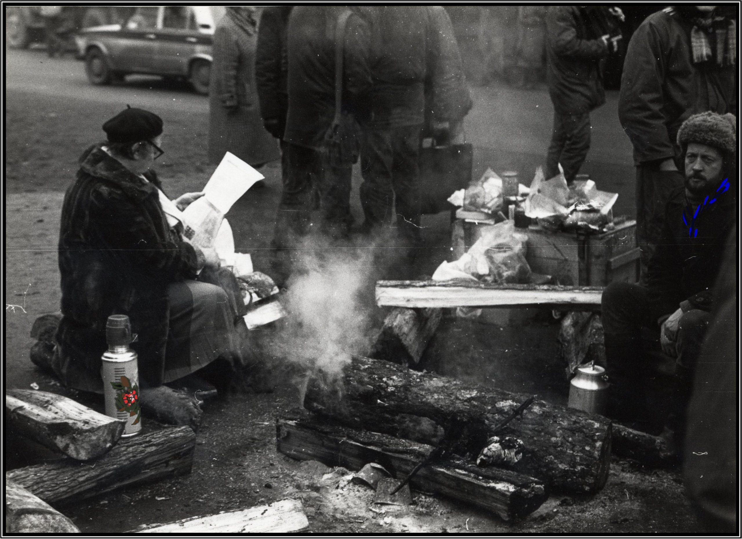 Pilī apskatāma fotogrāfiju izstāde “Barikāžu laiks”
