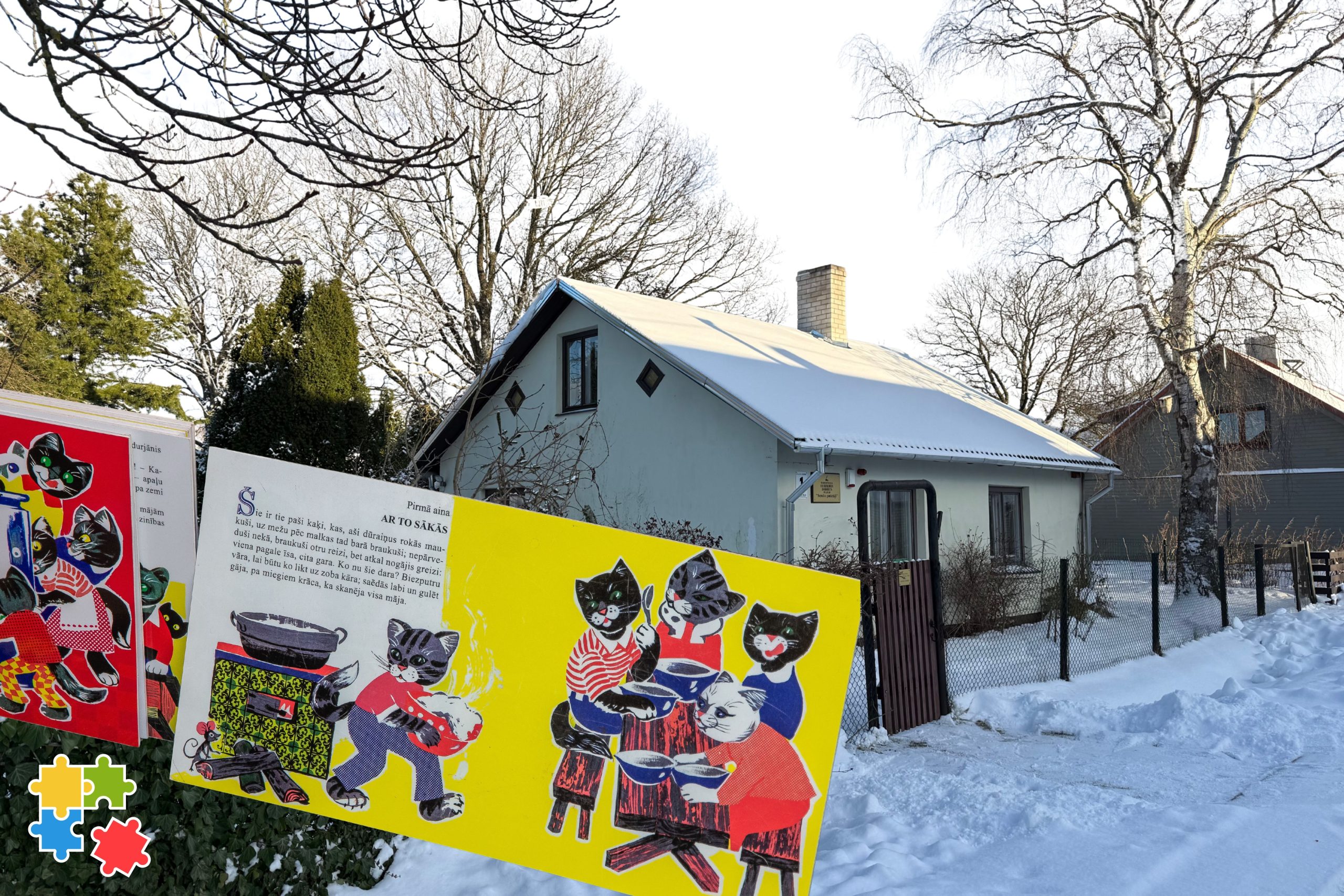 H. Dorbes memoriālais muzejs ziemā