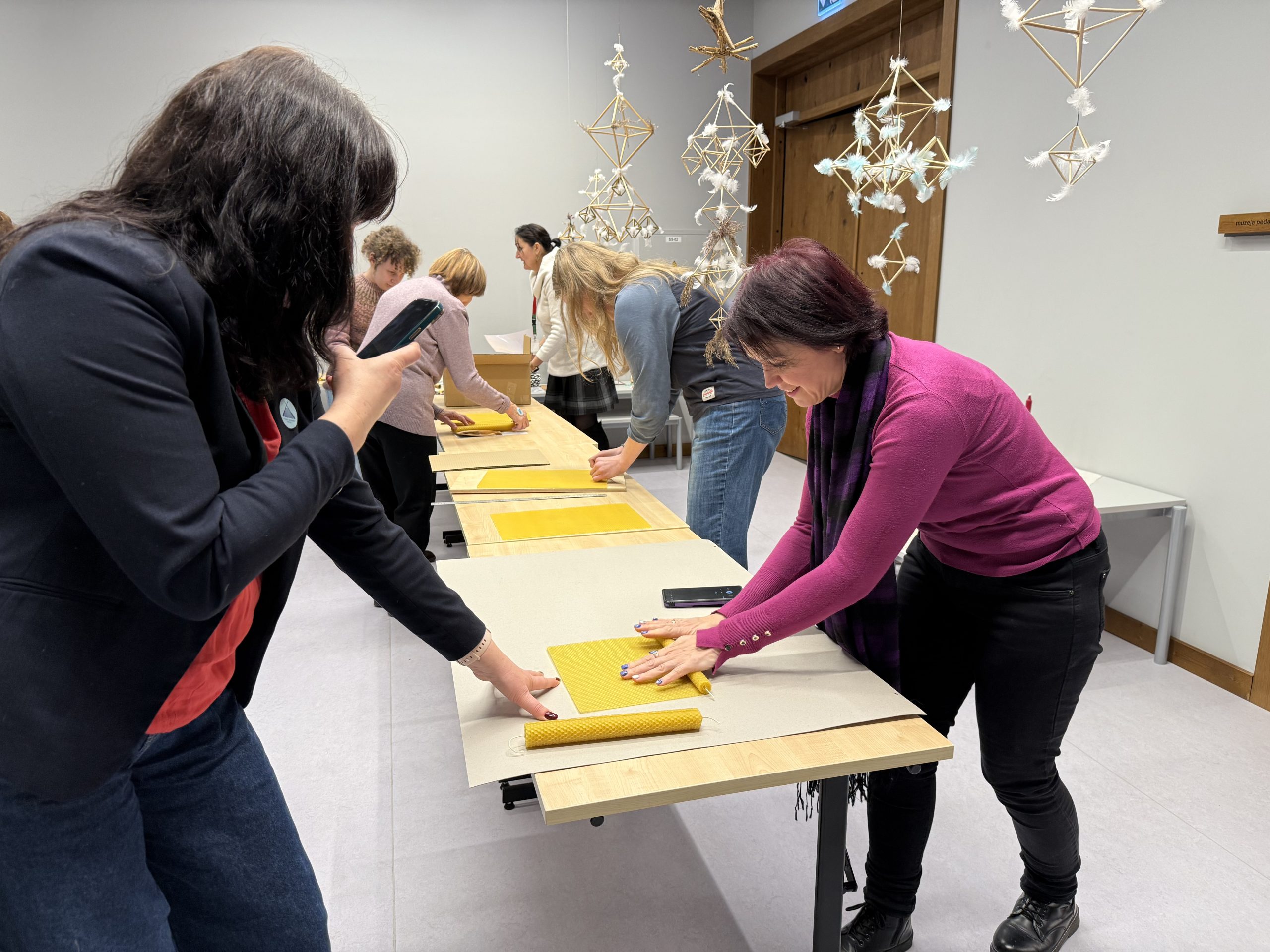 Vaska sveču darināšana