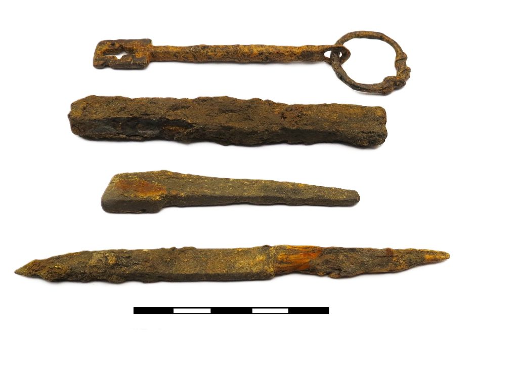 2025. gada arheoloģiskie izrakumi Lagzdienas pilskalnā Ventspils novadā.