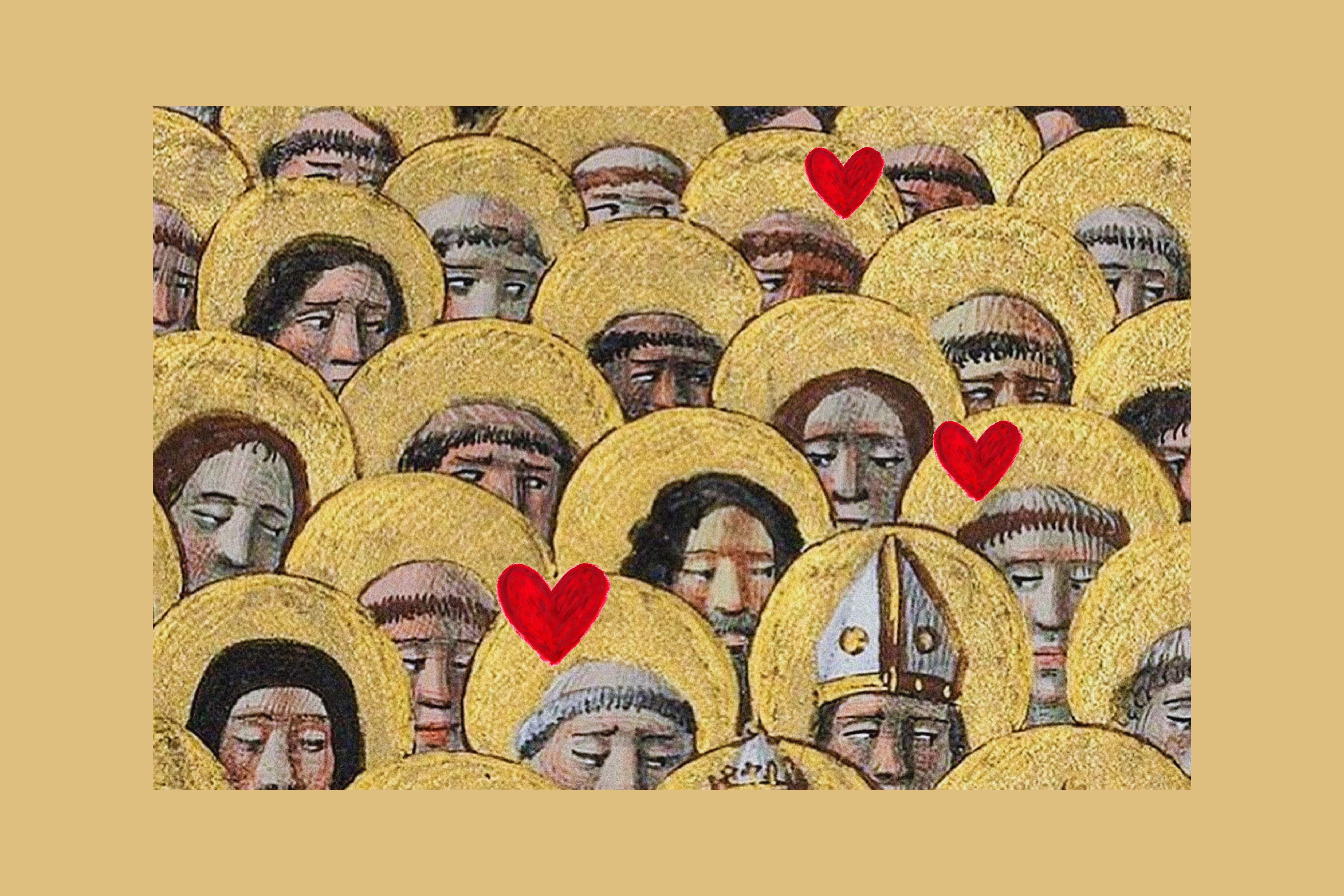 Svētie un grēcīgie satiekas pilī