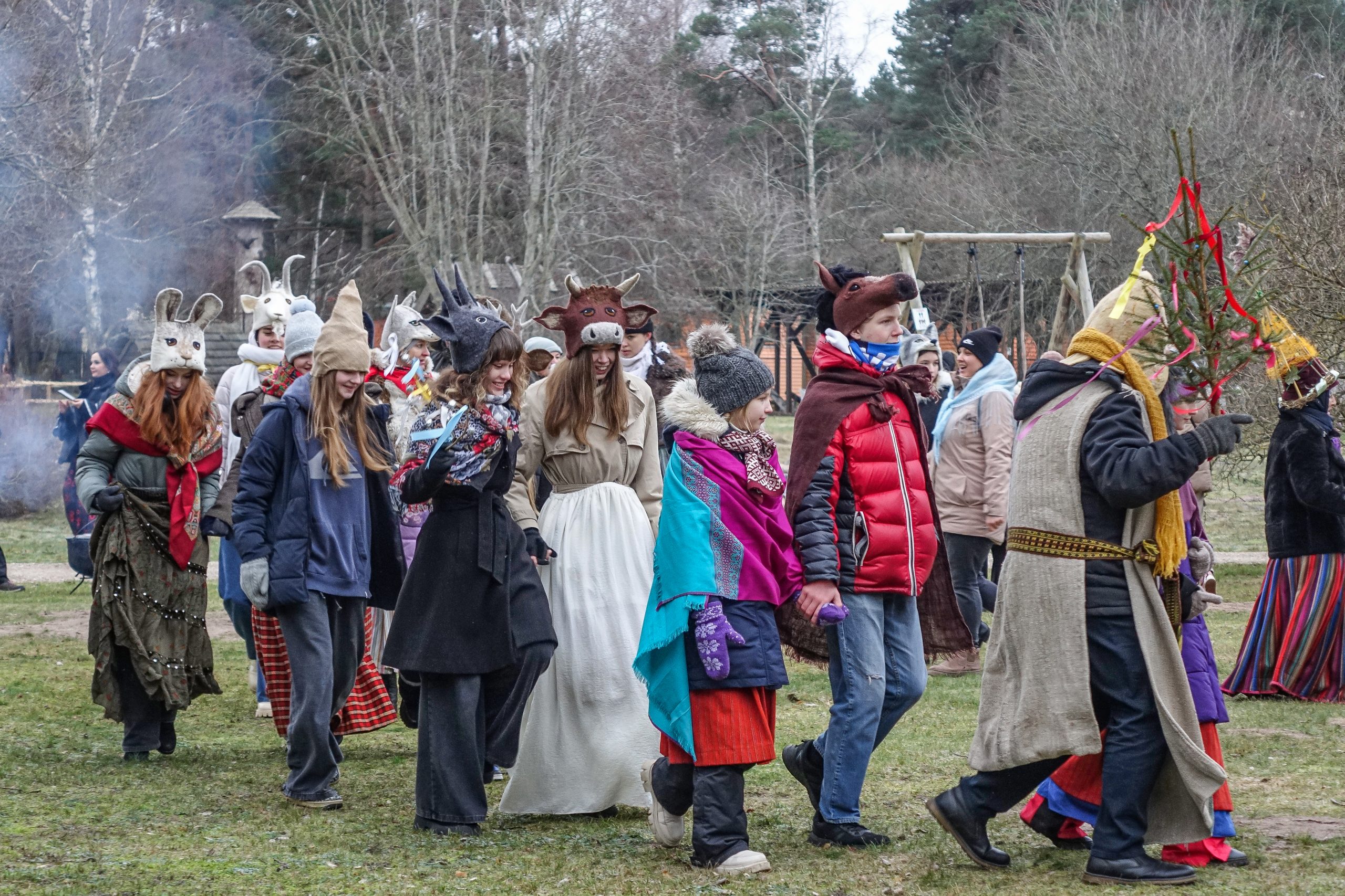 Meteņi Piejūras brīvdabas muzejā
