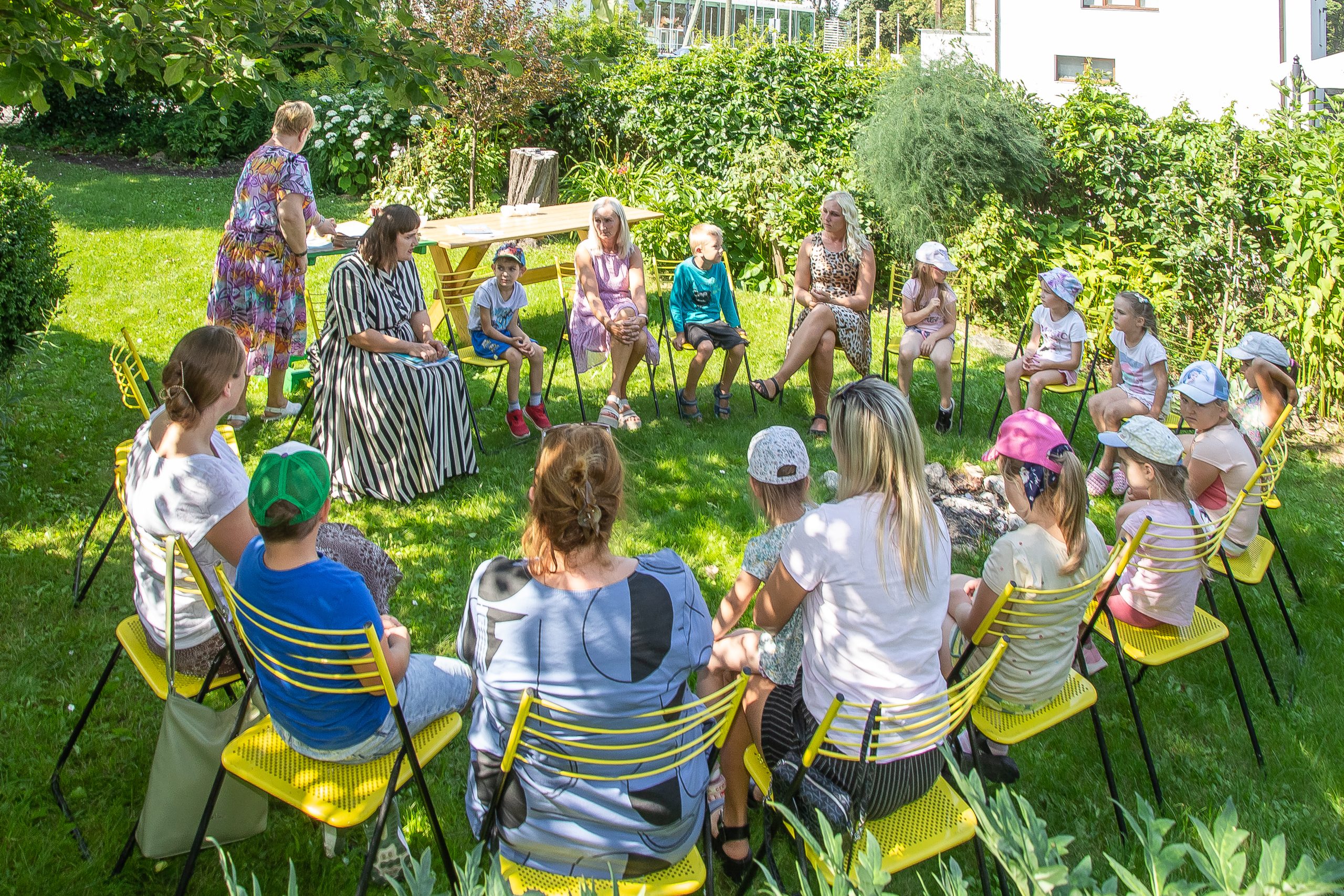 H. Dorbes muzeja dārzs, vasara 2024