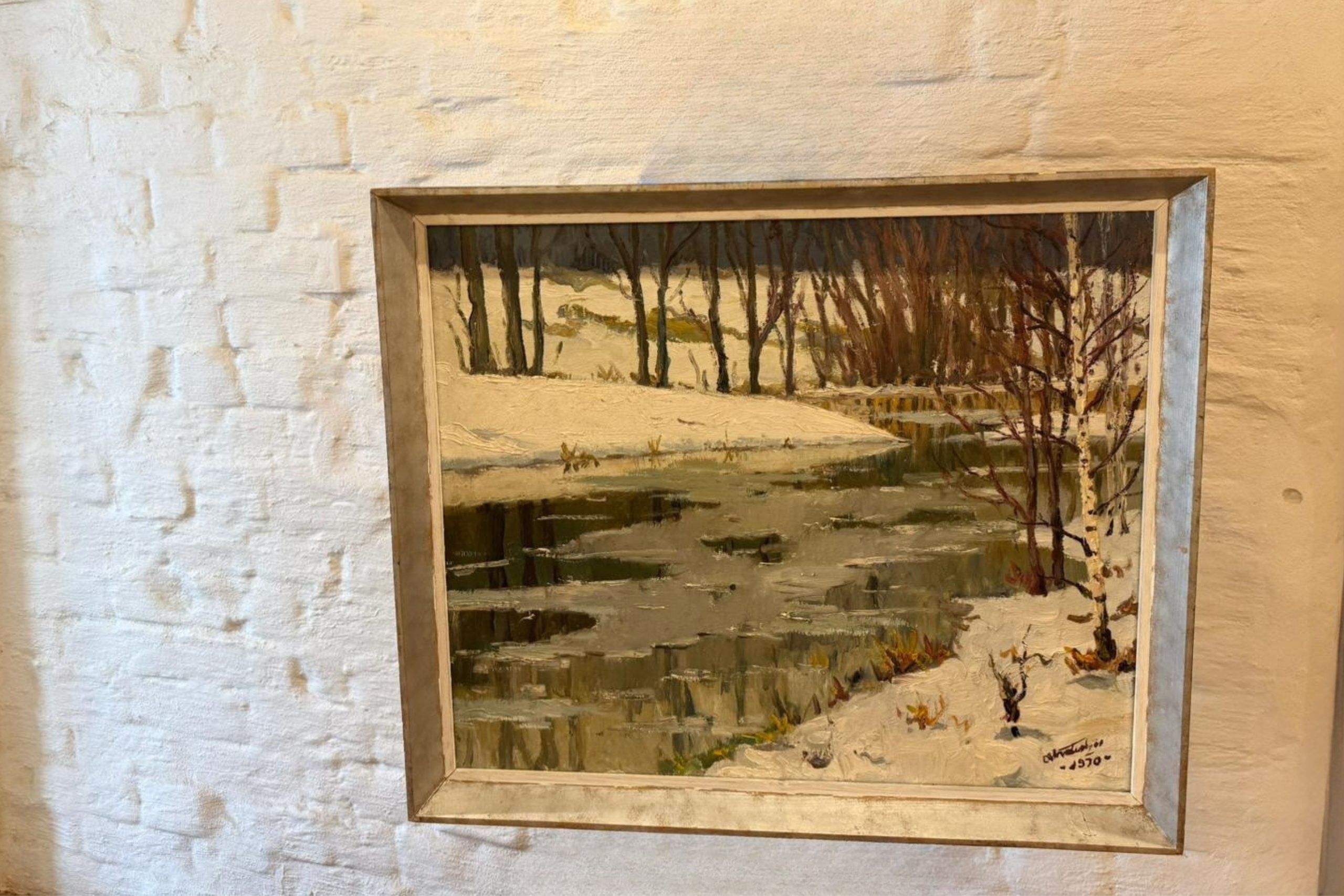 Ventspils muzeja krājuma glezna.