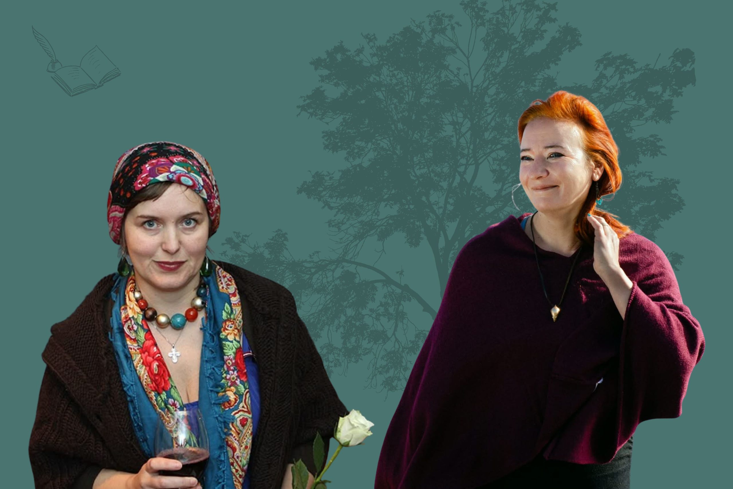 Lasām pavasari H.Dorbes muzejā - Kristīne Ulberga un Andra Manfelde